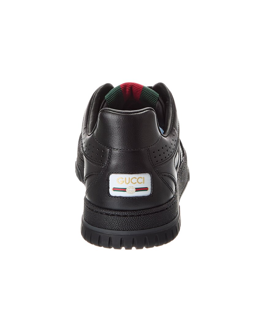 Gucci Re-Web Leather Sneaker – Bluefly