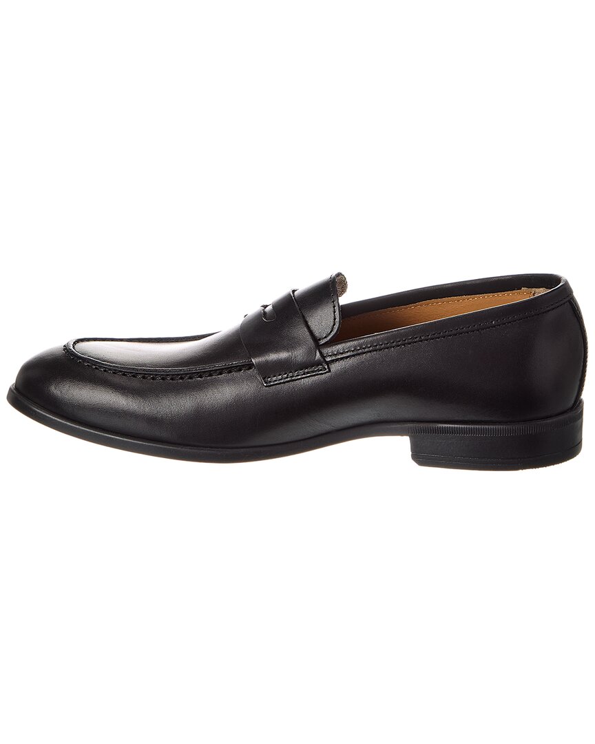 M By Bruno Magli Ricci Leather Penny Loafer