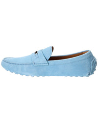Ferragamo Grenoble Crosta America Suede Loafer
