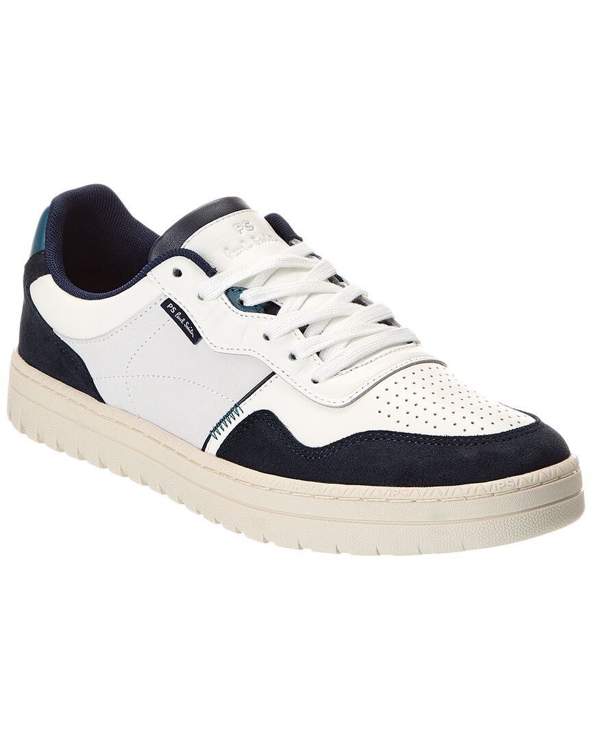 Ps By Paul Smith Ellis Leather Sneaker White