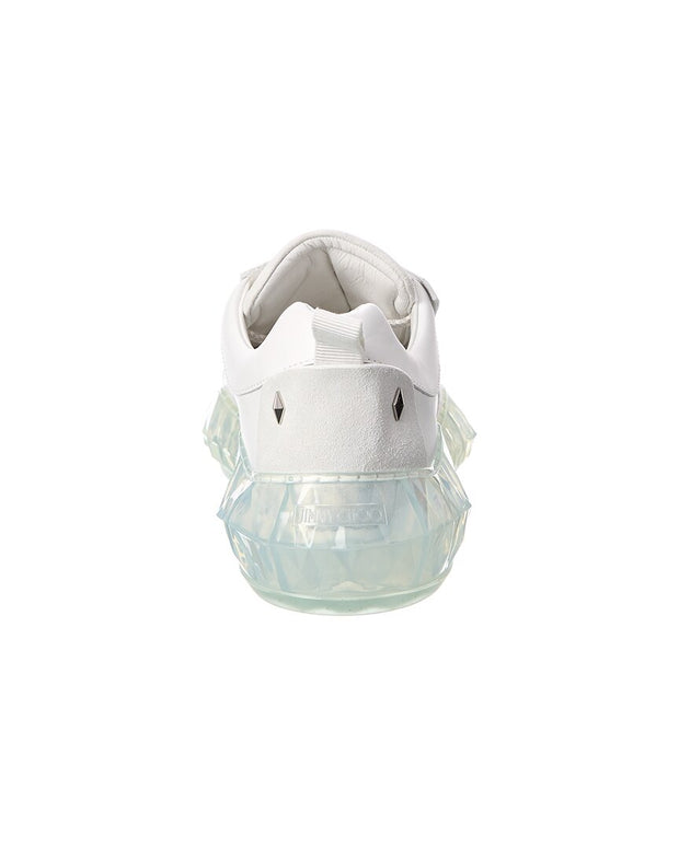 Jimmy Choo Diamond/M Leather & Suede Sneaker