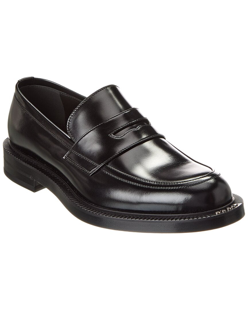 Gucci Leather Loafer Black