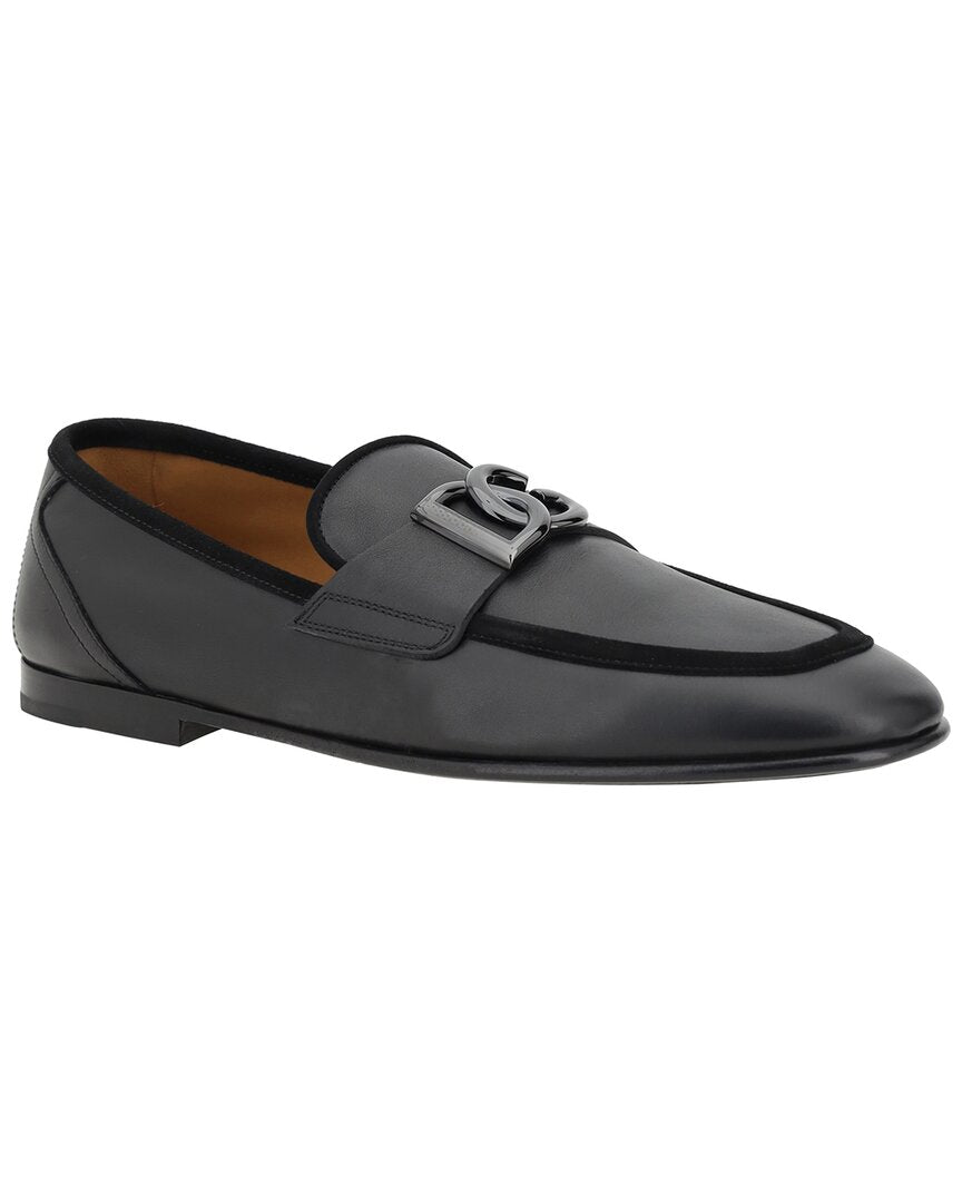 Dolce & Gabbana Dolce & Gabbana Leather Loafer, 43