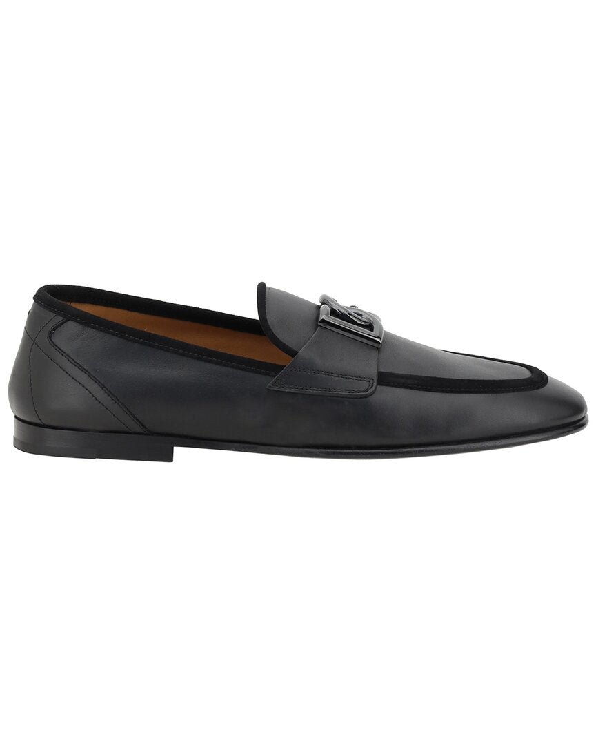Dolce & Gabbana Dolce & Gabbana Leather Loafer, 43