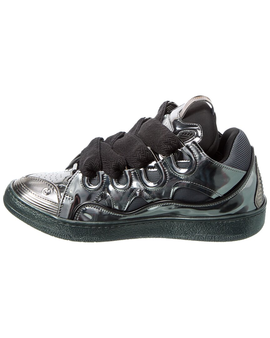 Lanvin Basses Curb Xl Leather Sneaker