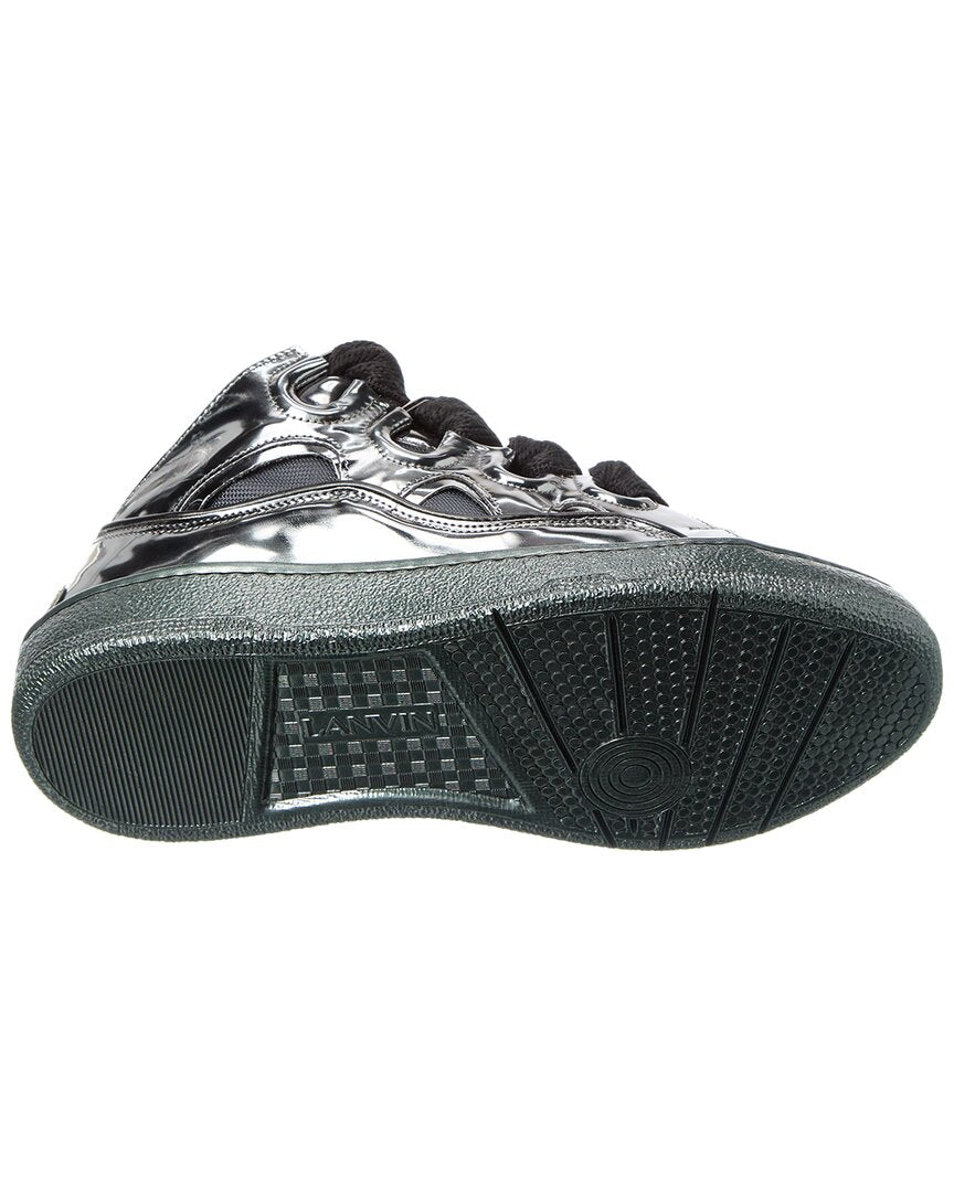 Lanvin Basses Curb Xl Leather Sneaker