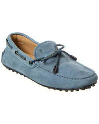 Tod’S Gommino Leather Loafer Blue