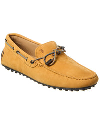 Tod’S Gommino Leather Loafer Yellow