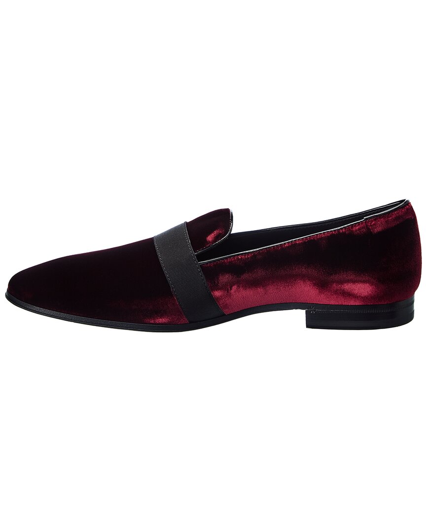 Tods Velvet & Patent Loafer