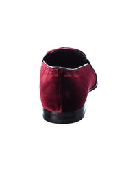 Tods Velvet & Patent Loafer