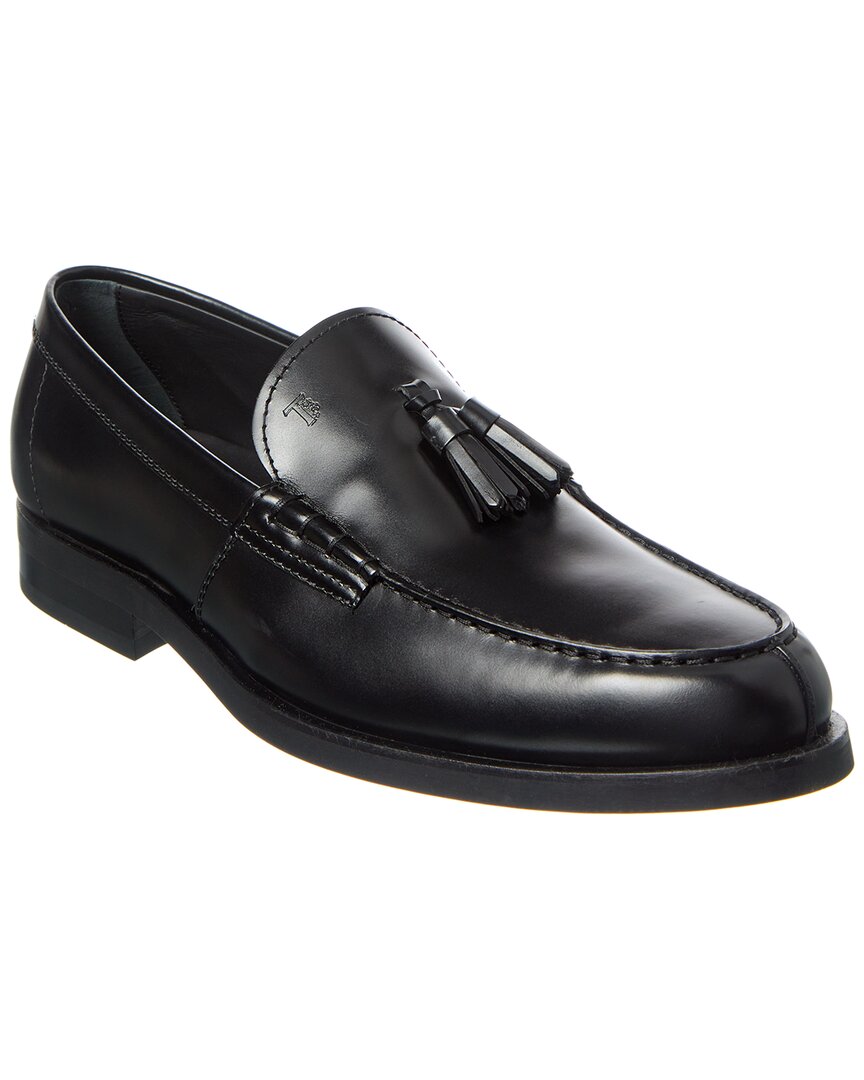 Tod’S Leather Loafer 11 Black