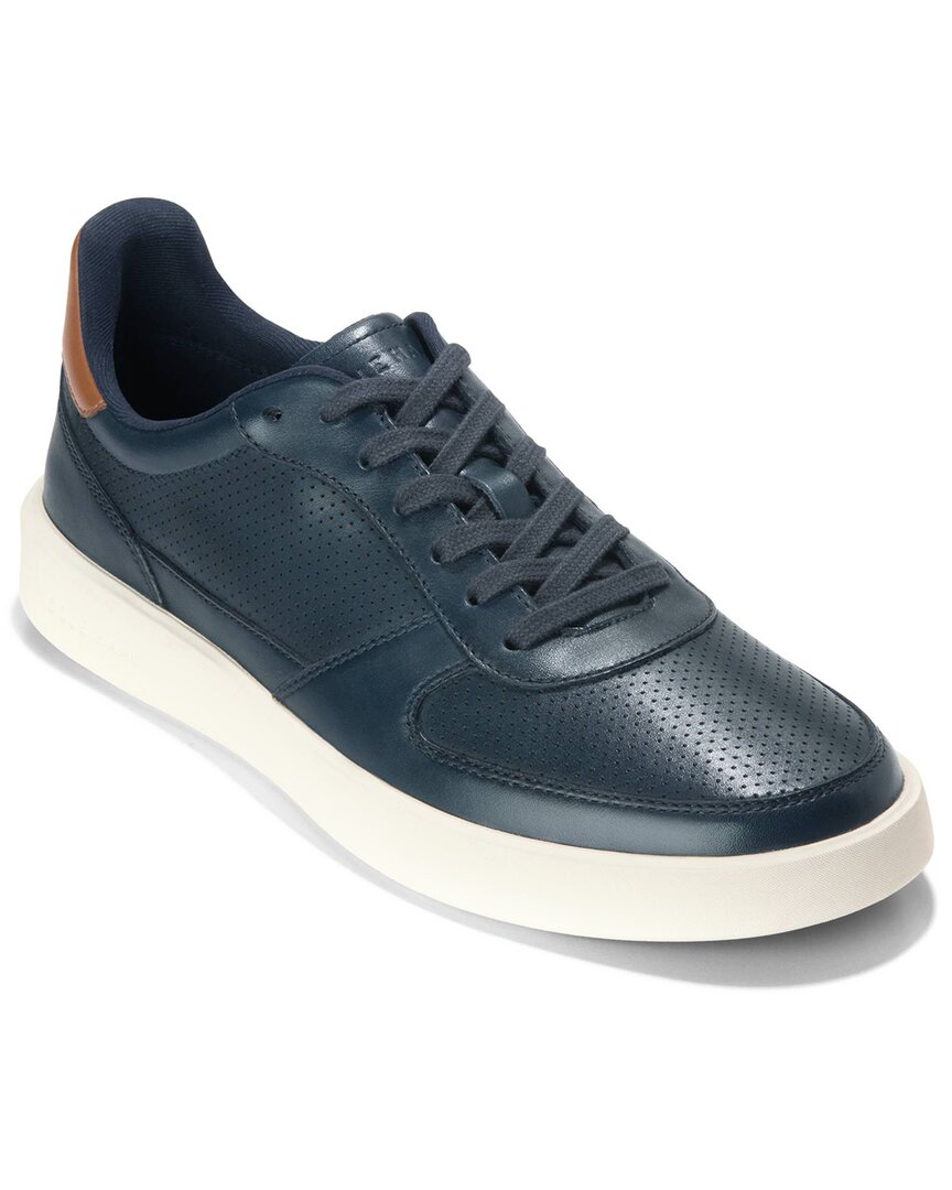 Cole Haan Grand Crosscourt Daily Court Leather Sneaker Blue