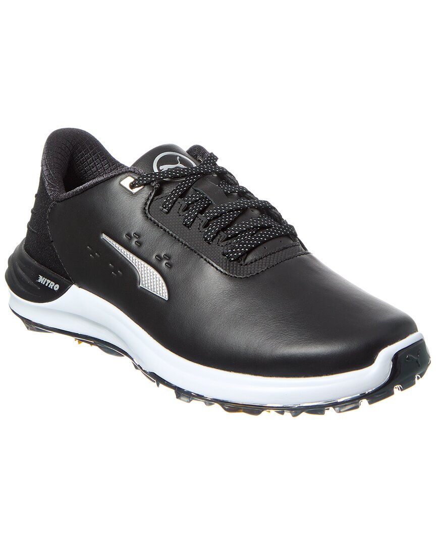 Puma Golf Phantomcat Nitro Leather Golf Shoe Black