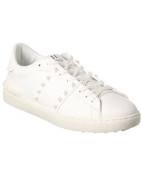 Valentino Rockstud Untitled Leather Sneaker