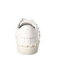Valentino Rockstud Untitled Leather Sneaker