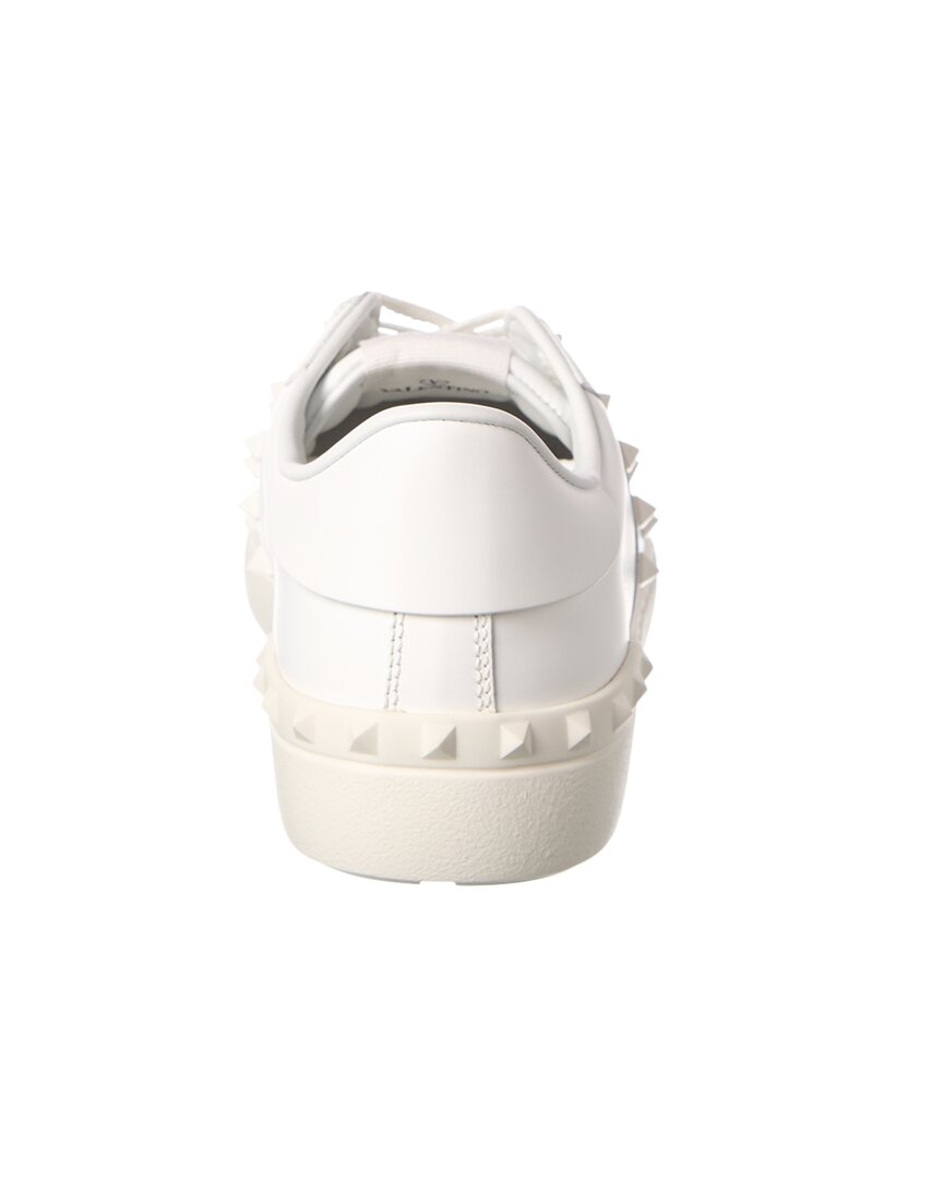 Valentino Rockstud Untitled Leather Sneaker