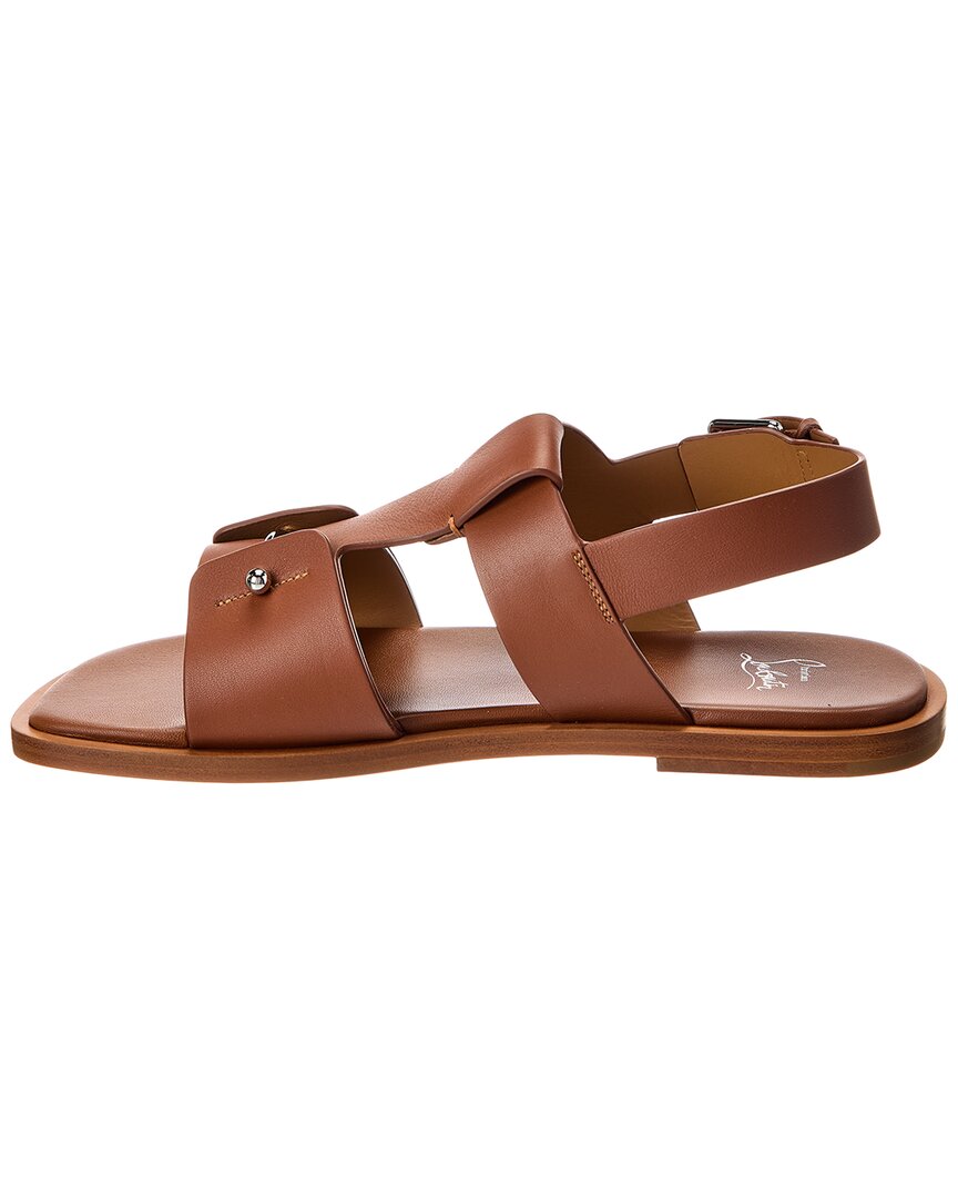 Christian Louboutin Chambeliss Leather Sandal – Bluefly