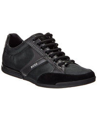 Hugo Boss Saturn Mesh & Leather Sneaker