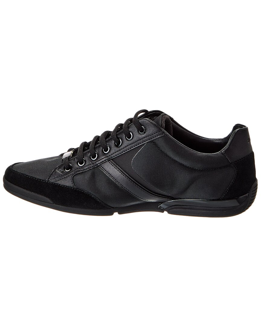 Hugo Boss Saturn Mesh & Leather Sneaker