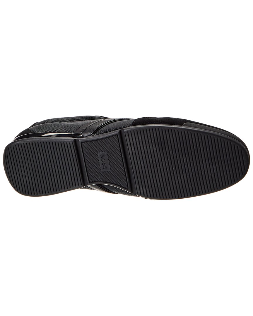 Hugo Boss Saturn Mesh & Leather Sneaker