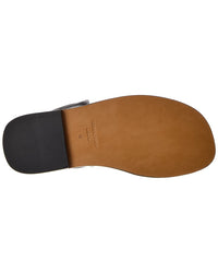 Ferragamo Gioventu Leather & Mesh Sandal