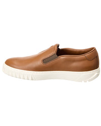 Ferragamo Lexus Leather Slip-On Sneaker