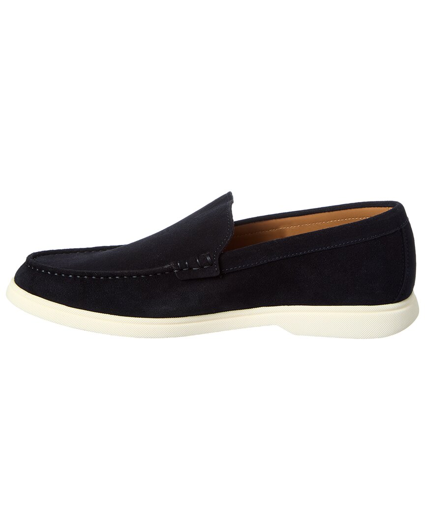 Hugo Boss Hugo Boss Sienne Suede Loafer, 8, Blue