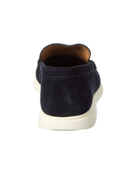 Hugo Boss Hugo Boss Sienne Suede Loafer, 8, Blue