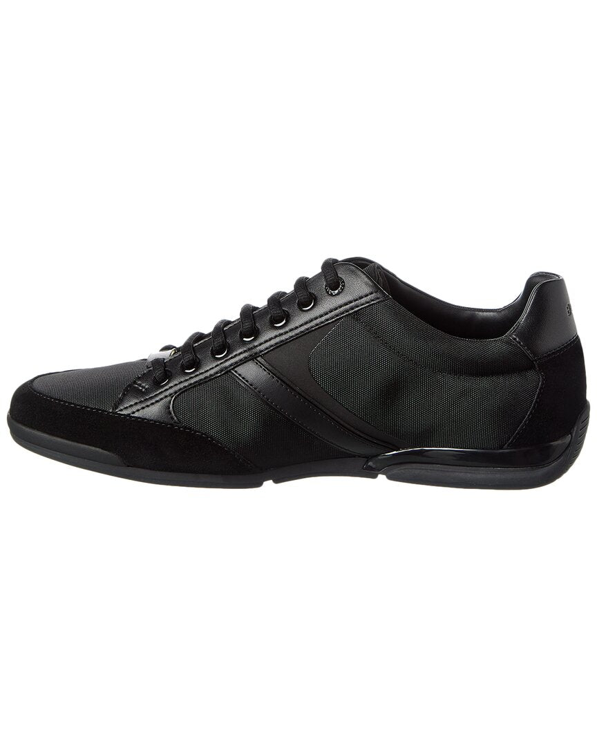 Hugo Boss Saturn Canvas & Leather Sneaker