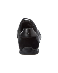 Hugo Boss Saturn Canvas & Leather Sneaker