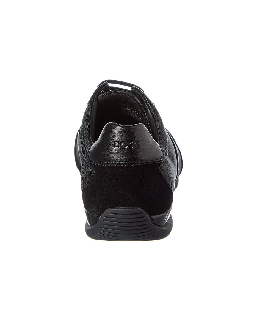 Hugo Boss Saturn Canvas & Leather Sneaker