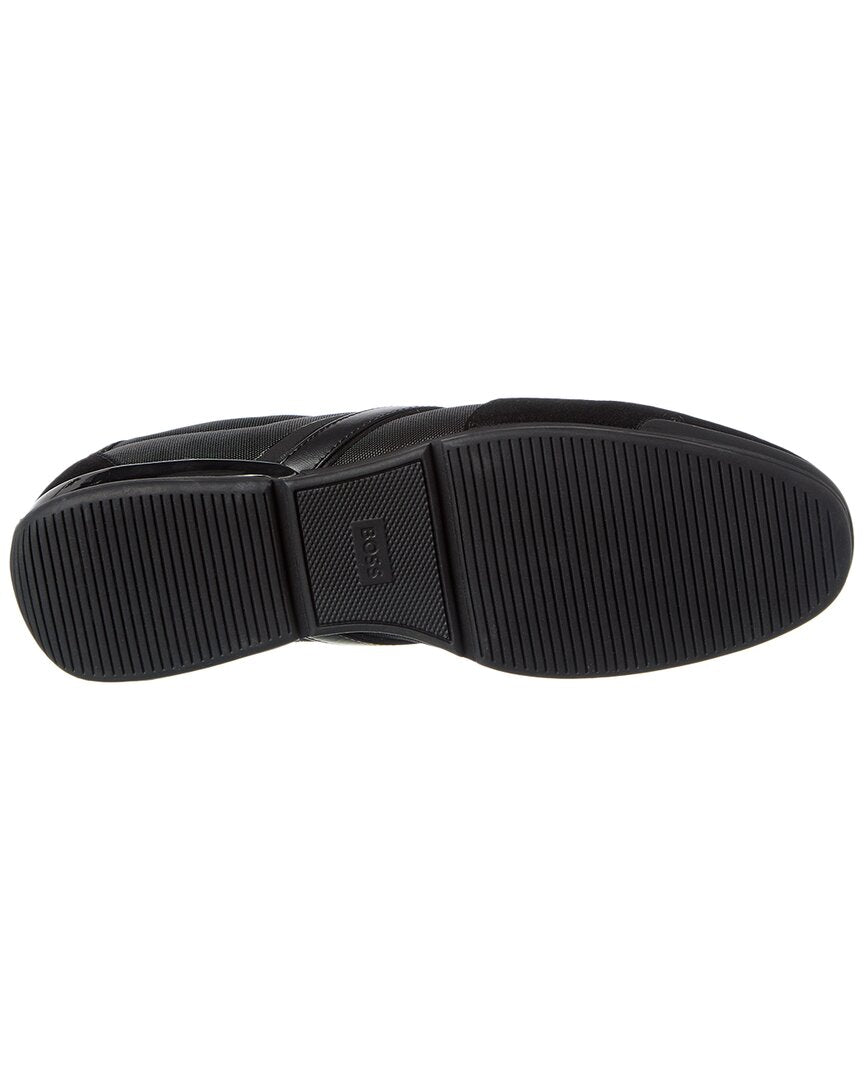 Hugo Boss Saturn Canvas & Leather Sneaker