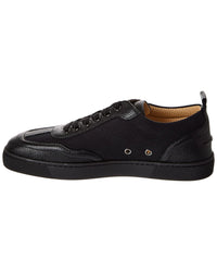 Christian Louboutin Retero Canvas & Leather Sneaker