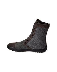 Tod’S Flannel & Suede Boot