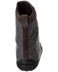 Tod’S Flannel & Suede Boot