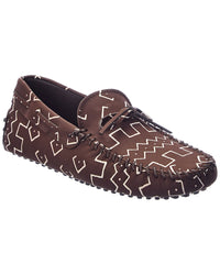 Tod’S New Gommini Leather Loafer Brown Multi