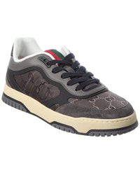 Gucci Re-Web Gg Nylon & Suede Sneaker
