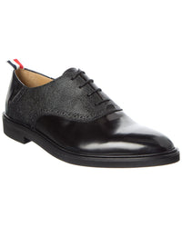 Thom Browne Logo Leather Oxford