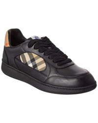 Burberry Check Terrace Leather Sneaker