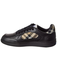 Burberry Check Terrace Leather Sneaker