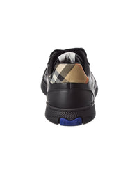 Burberry Check Terrace Leather Sneaker