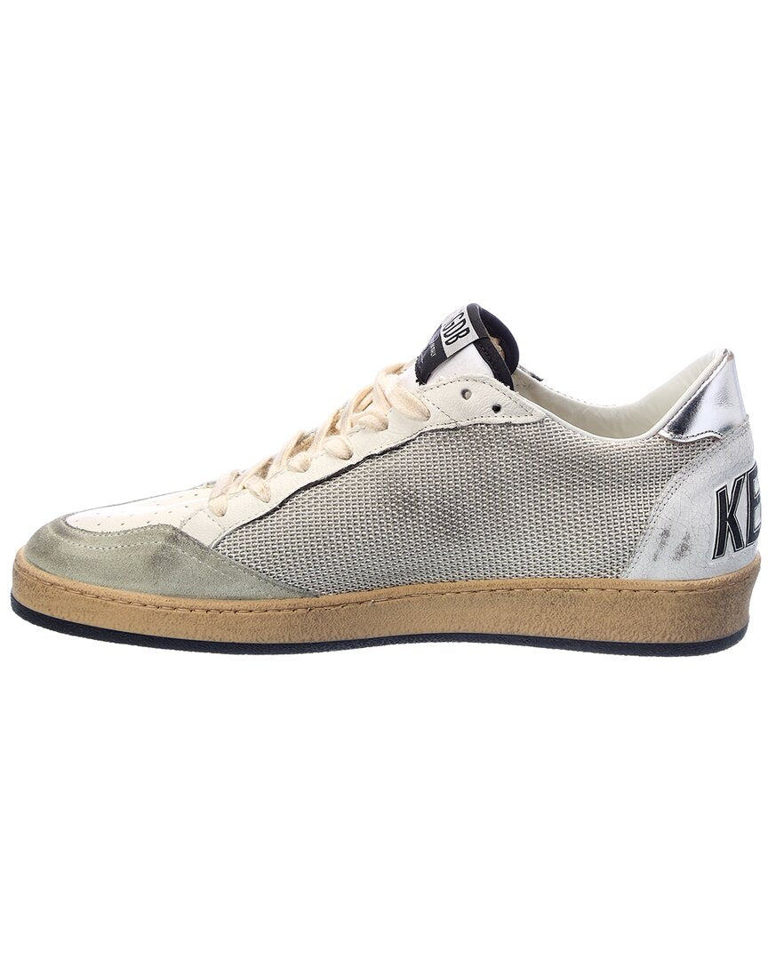 Golden Goose Golden Goose Ballstar Mesh & Leather Sneaker