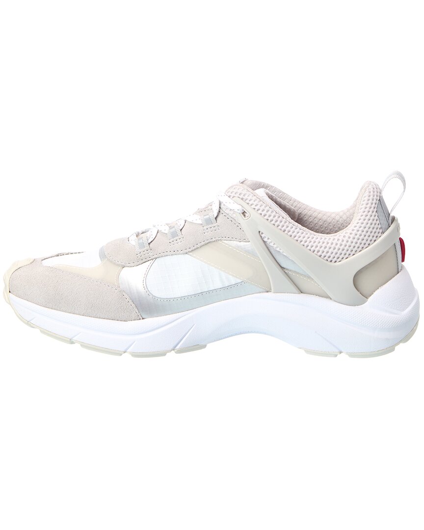 Hugo Boss Hugo Boss Go2 Leather-Trim Sneaker
