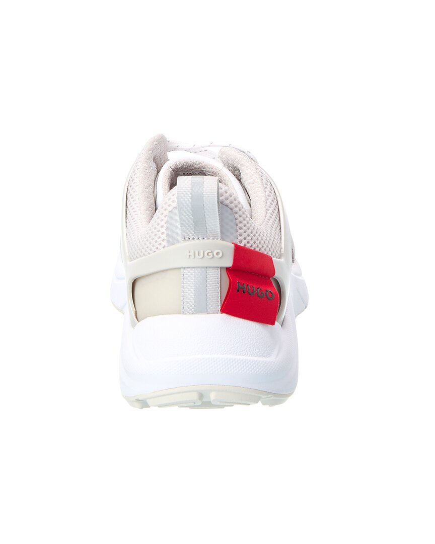Hugo Boss Hugo Boss Go2 Leather-Trim Sneaker