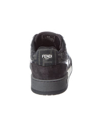 Fendi Match Ff & Suede Sneaker