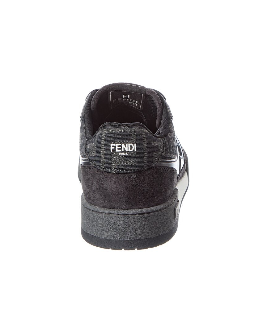 Fendi Match Ff & Suede Sneaker