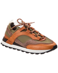 Ferragamo Indy Leather Sneaker