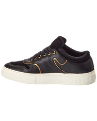 Ferragamo Beck Suede & Leather Sneaker