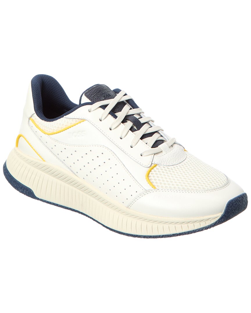 Hugo Boss Titanium Evo Leather Running Sneaker