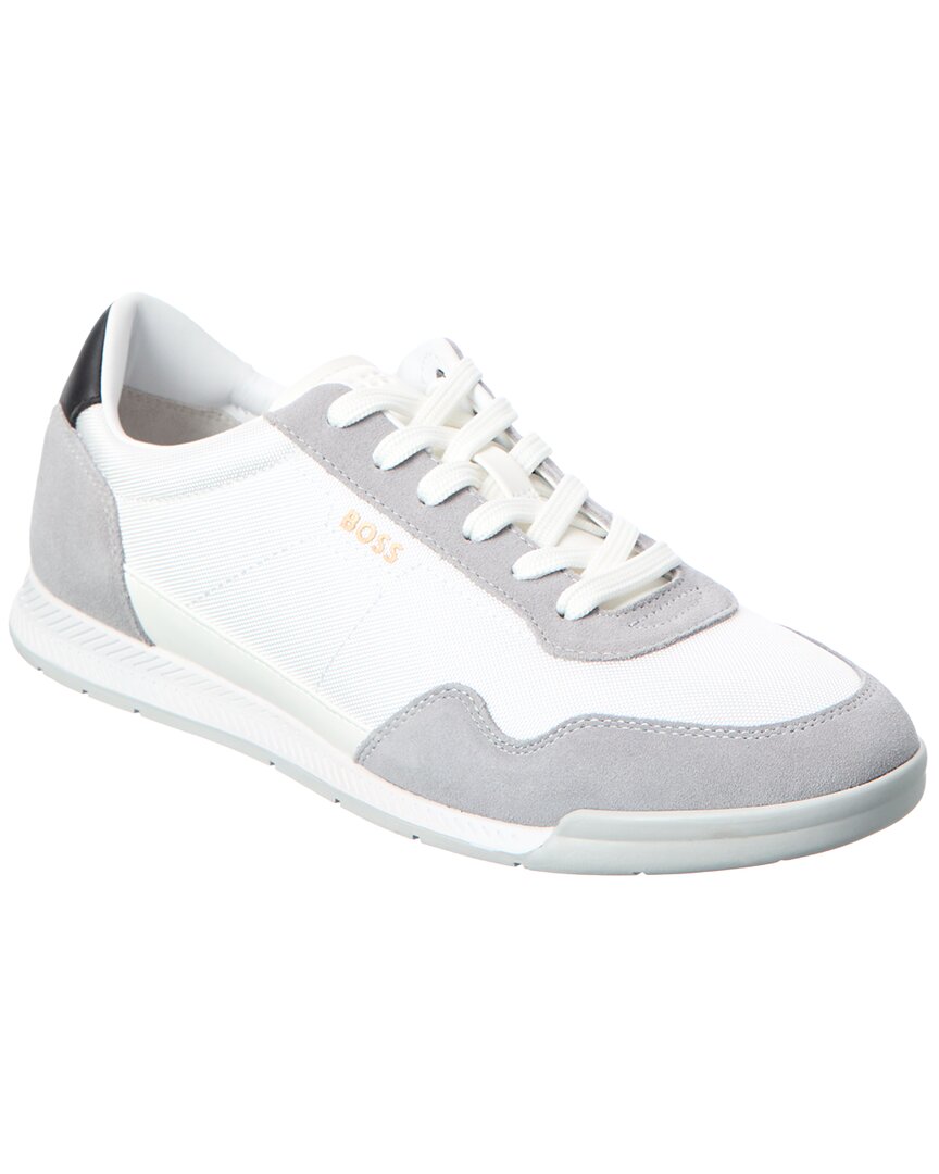 Hugo Boss Titanium Suede Sneaker